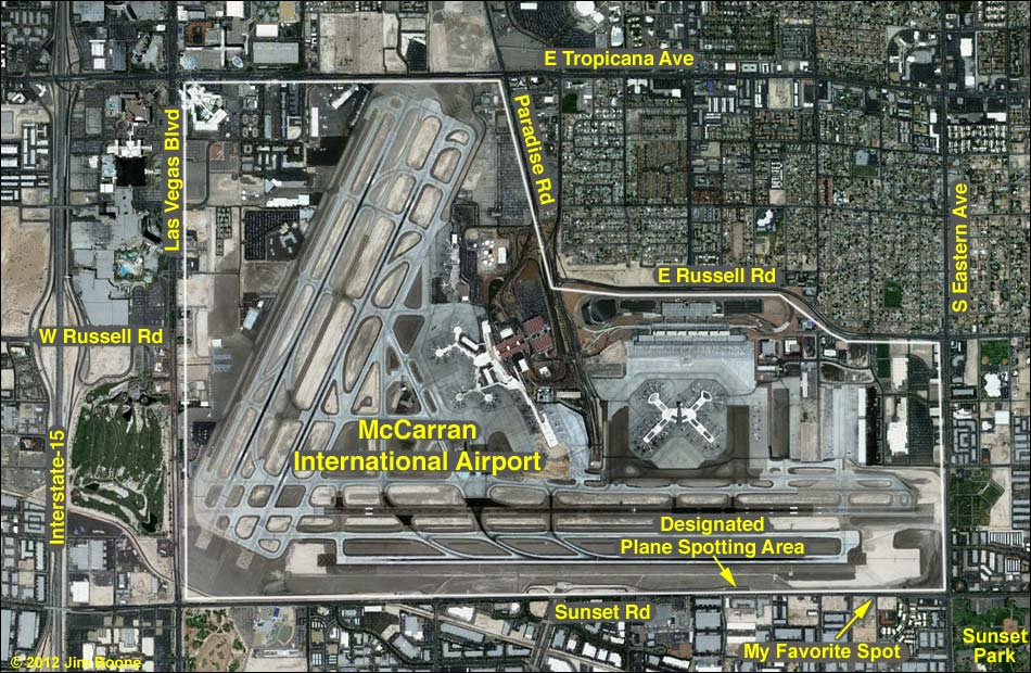 Reid International Airport Map