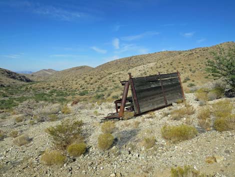 Nevada Mica Mine Road