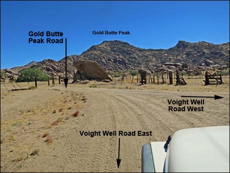 Gold Butte Peak Road
