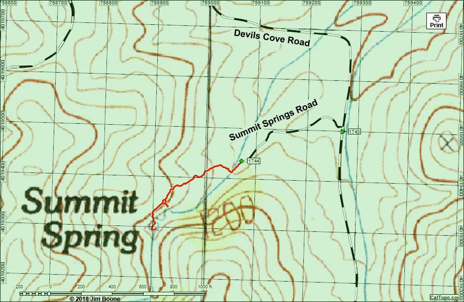 Summit Spring Road Map