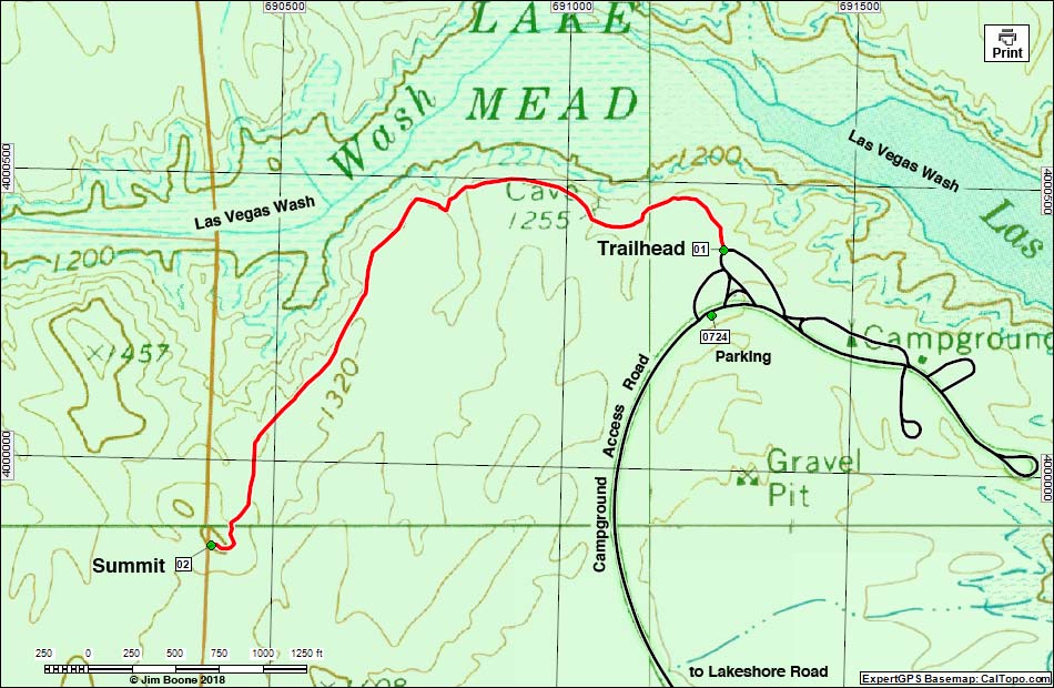 Bluff Trail Map