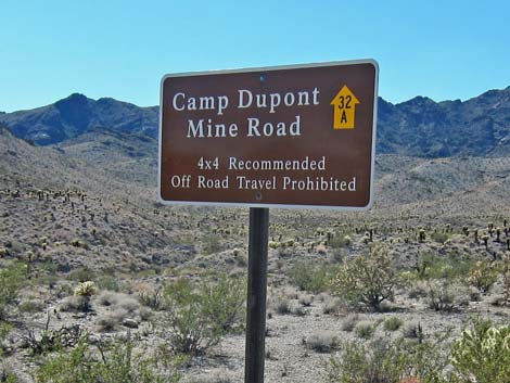 Camp Dupont Mine Road