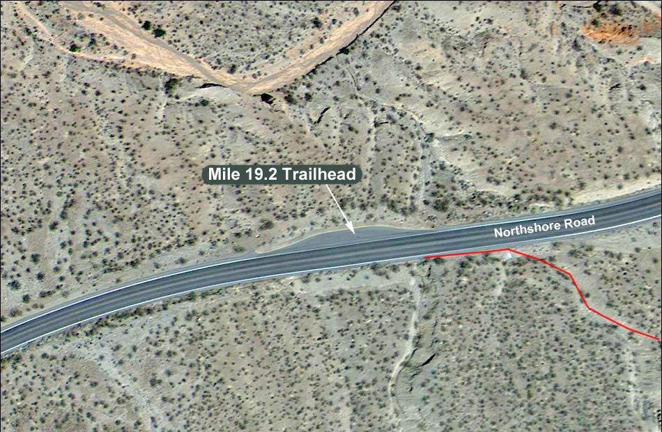 Mile 18.2 Trailhead Map