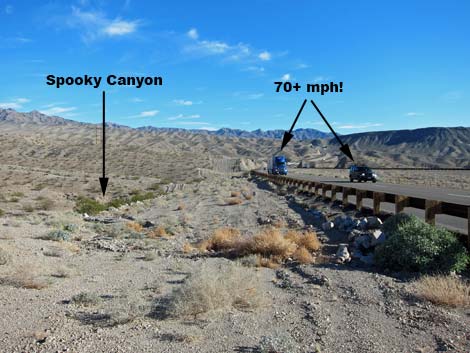 Spooky Canyon Trailhead