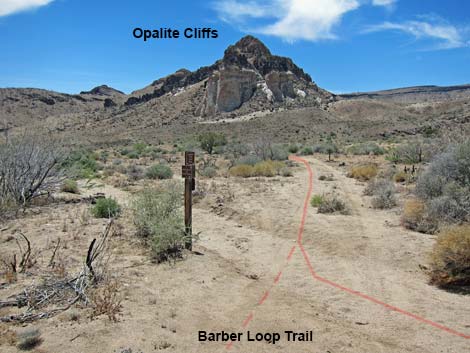 Mid Hills to Hole-in-the-Wall Trail