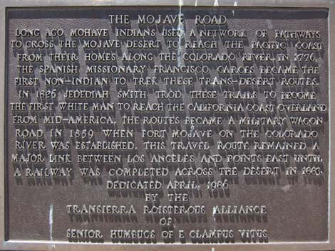 Mojave Road Monument