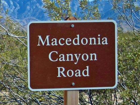 Macedonia Canyon Road