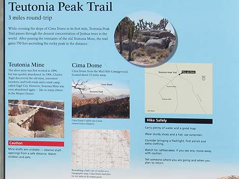 Teutonia Peak Trail