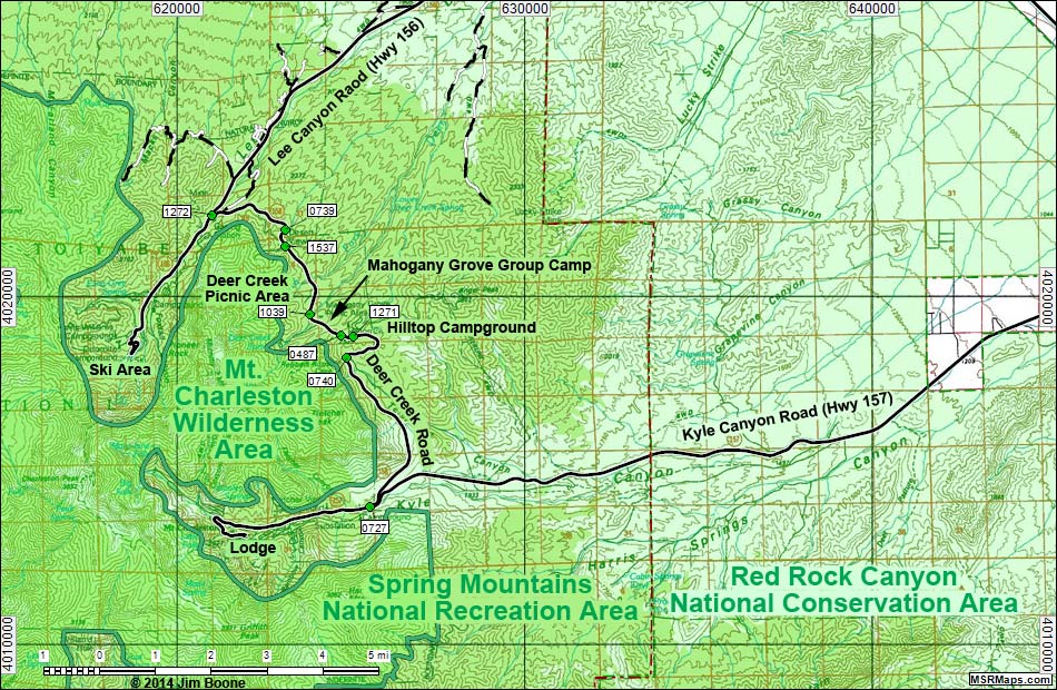 Deer Creek Road Map
