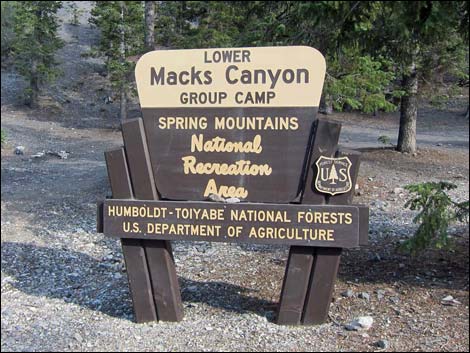 Mack's Canyon Road