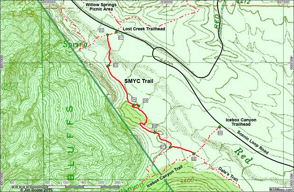 SMYC Trail Map