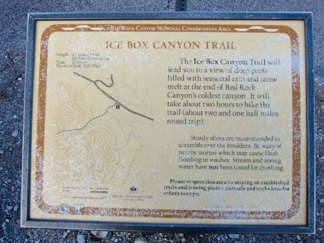 Icebox Canyon Trailhead