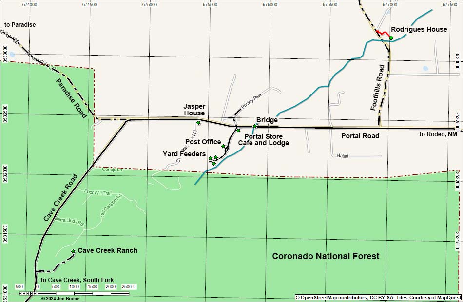 Birding Portal Town Map