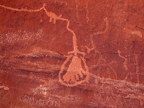 atlatl rock petroglyph