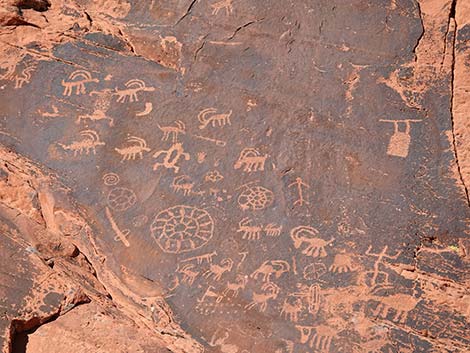 atlatl rock petroglyph