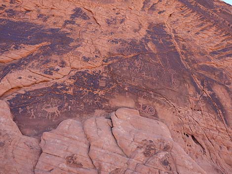 picnic area petroglyphs