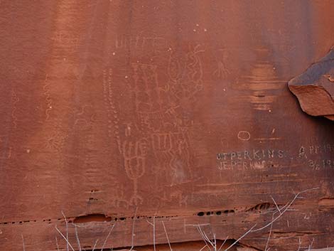 picnic area petroglyphs