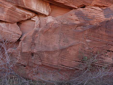 picnic area petroglyphs