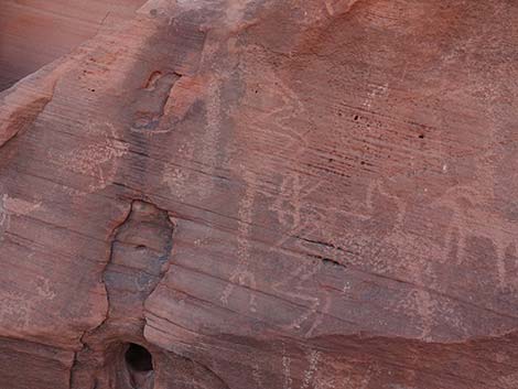 picnic area petroglyphs