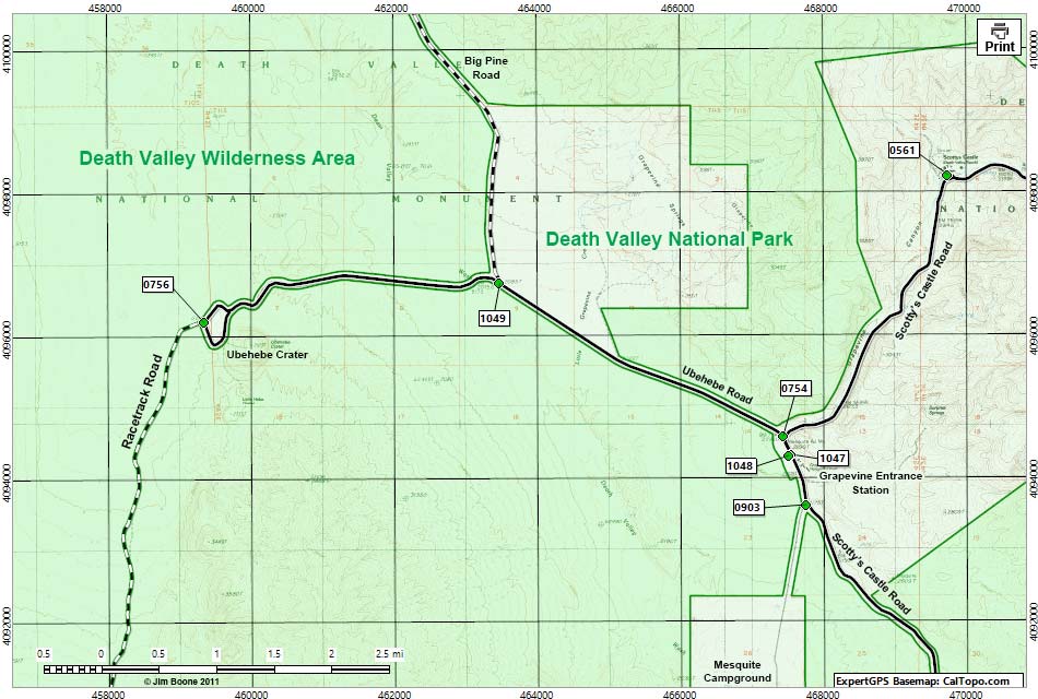 Racetrack Road Map