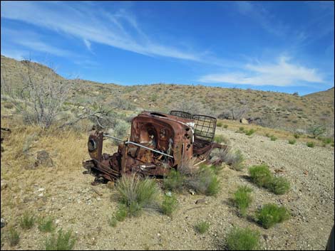 Nevada Mica Mine Road