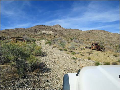 Nevada Mica Mine Road