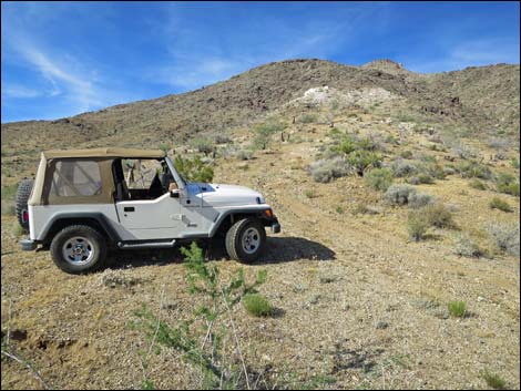 Nevada Mica Mine Road