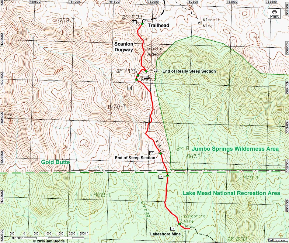 scanlon dugway map