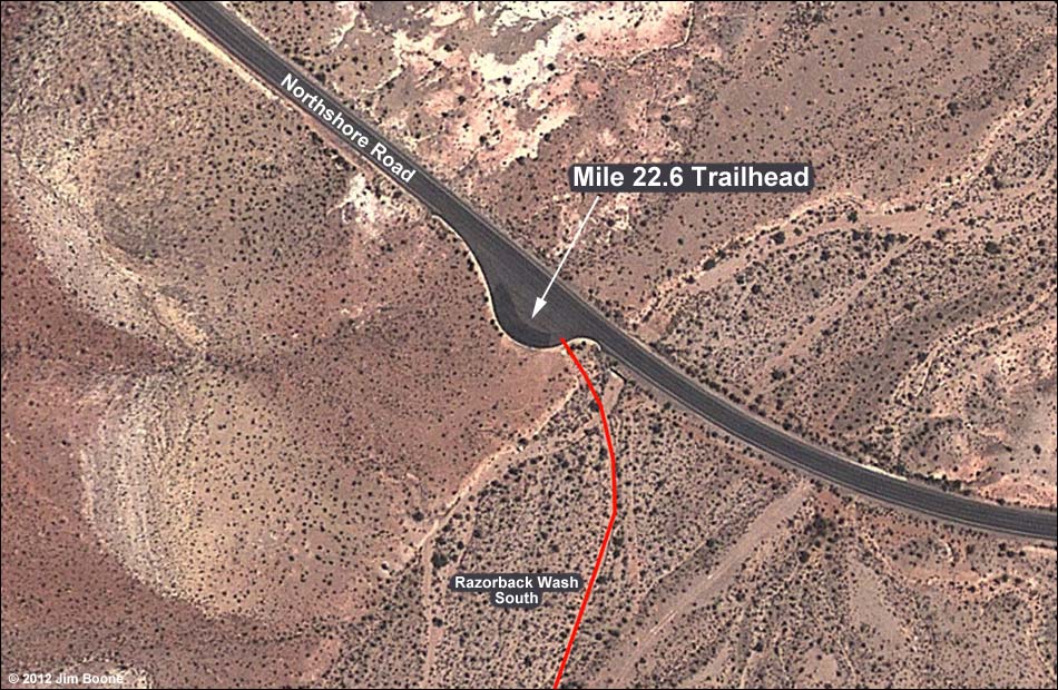 Mile 22.6 Trailhead Map