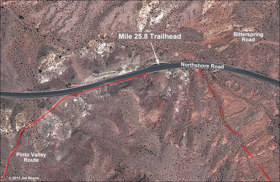 Northshore Mile 25.8 Trailhead