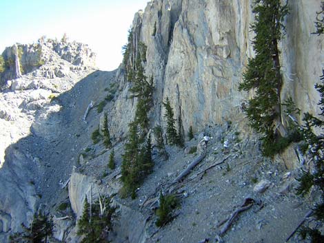 Hiking Around Las Vegas, Spring Mountains, Mummy Mountain, East Face ...