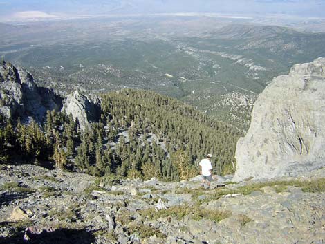 Hiking Around Las Vegas, Spring Mountains, Mummy Mountain, East Face ...