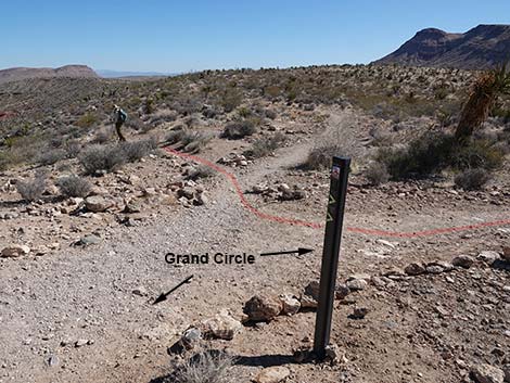 Entrance Station to Calico Basin Trail