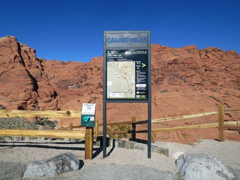 Calico Hills 2 Trailhead