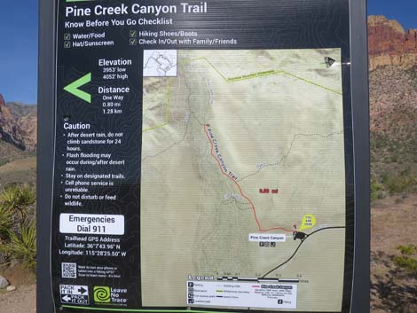 Pine Creek Canyon Trail