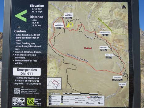 Lower White Rock Trailhead