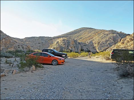 Arrow Canyon Access Road